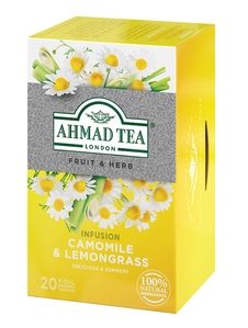 Ahmad Tea Camomile & Lemongrass 20 Teebeutel  1,5g