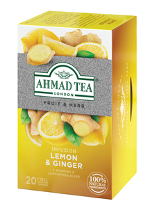 Ahmad Tea Lemon & Ginger 20 Teebeutel  2g