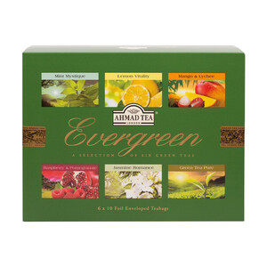 Ahmad Tea Evergreen Tee Mix mit 60 Teebeuteln à 2g