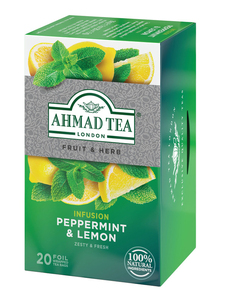Ahmad Tea Peppermint & Lemon 20 Teebeutel à 1,5g